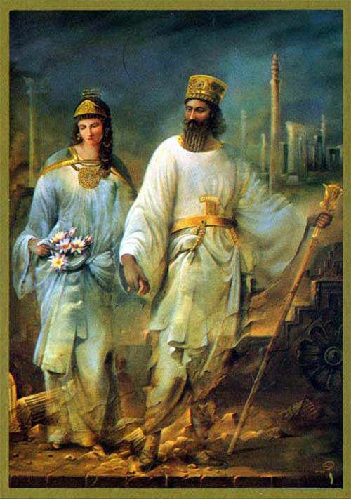 Artemisia Halicarnassus & Xerxes the Great Persian Emperor